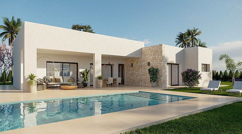 3 chambre Villa à Aspe in Medvilla Spanje
