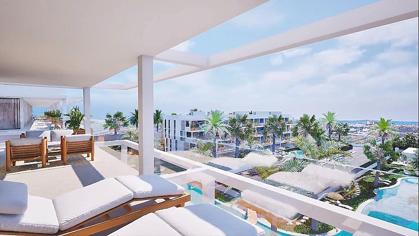 2 chambre Appartement - jardin à Mar de Cristal in Medvilla Spanje