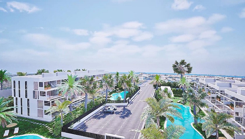 3 chambre Appartements - terrasse sur le toit à Mar de Cristal in Medvilla Spanje