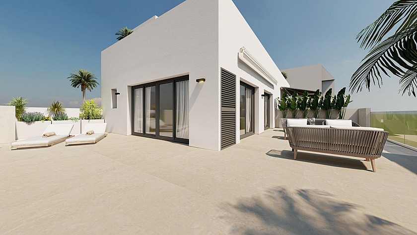 1 chambre Appartements - terrasse sur le toit à Guardamar del Segura in Medvilla Spanje