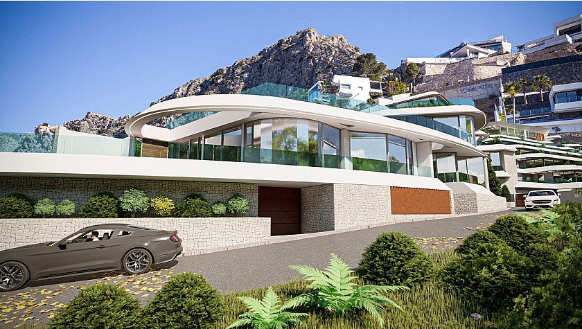 4 chambre Villa à Calpe in Medvilla Spanje