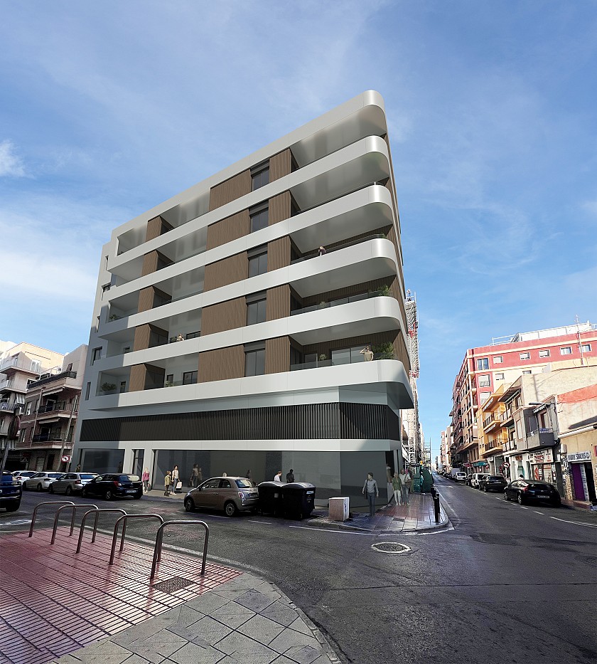 2 chambre Appartement - terrasse à Santa Pola in Medvilla Spanje