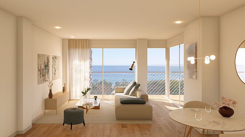 2 chambre Appartement - terrasse à Villajoyosa in Medvilla Spanje