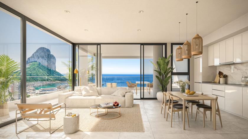 2 chambre Appartement - terrasse à Calpe