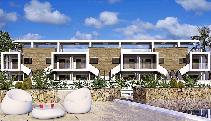 2 chambre Appartements - terrasse sur le toit à Mil Palmeras in Medvilla Spanje