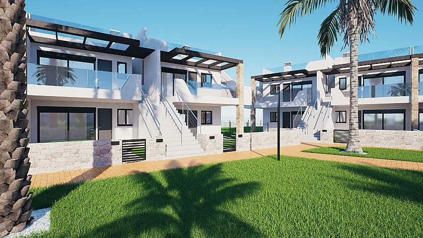 3 chambre Appartements - terrasse sur le toit à Pilar de la Horadada in Medvilla Spanje
