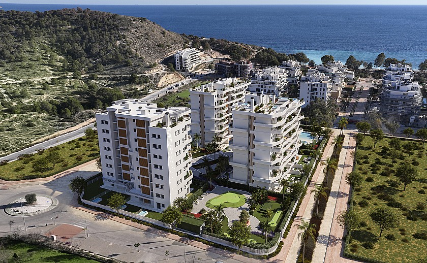 3 chambre Appartement - terrasse à Villajoyosa in Medvilla Spanje