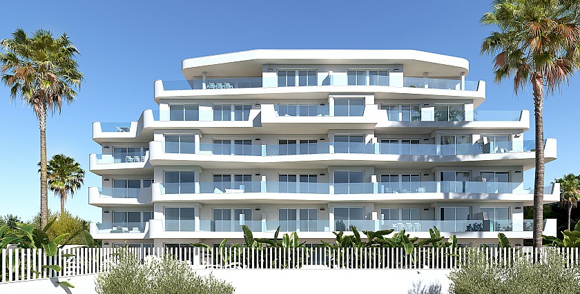 2 chambre Appartements - terrasse sur le toit à Mil Palmeras in Medvilla Spanje