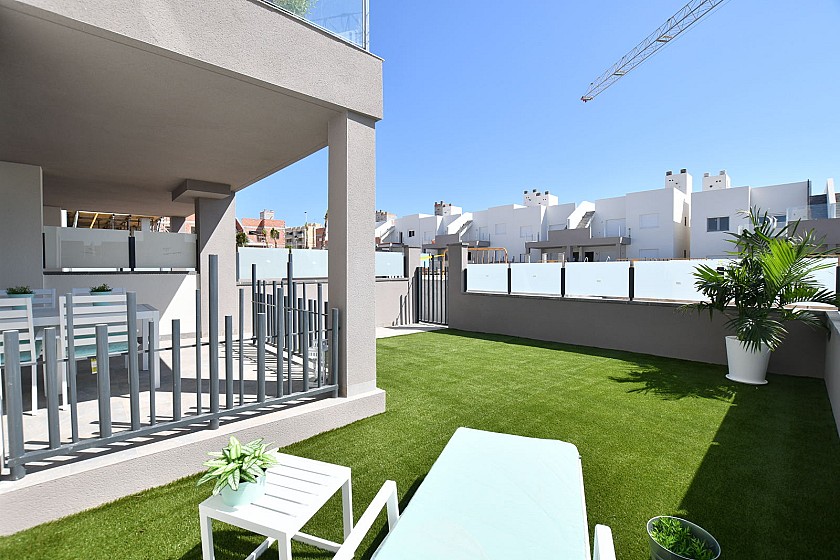 2 chambre Appartement - jardin à San Miguel de Salinas