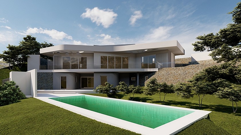 Maison de luxe lumineuse et exclusive à Javea in Medvilla Spanje