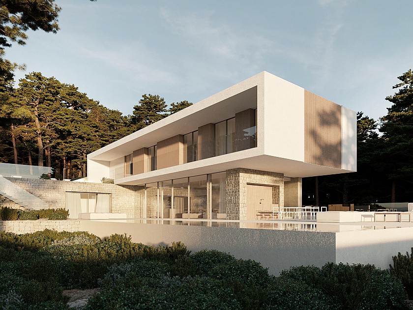 Villa de luxe avec vue sur la mer à Moraira, Costa Blanca Nord