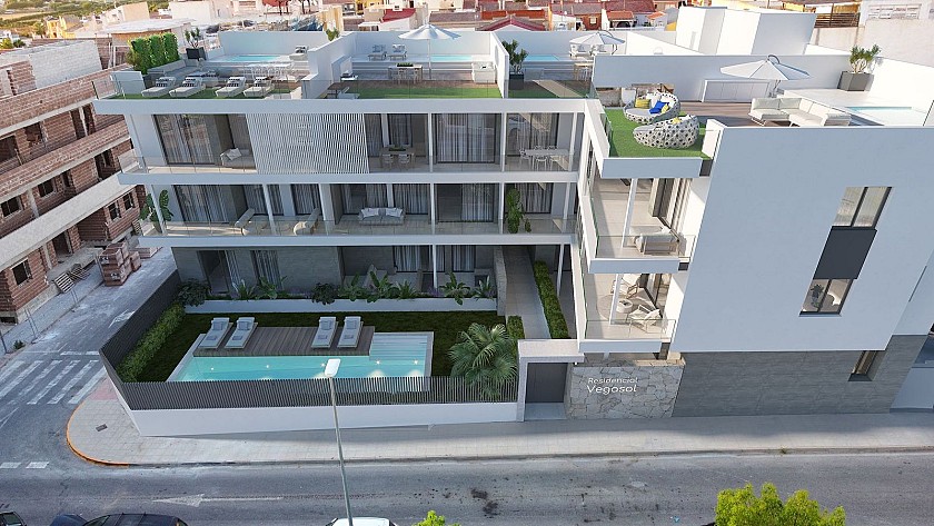 3 chambre Appartement - terrasse à Benijòfar in Medvilla Spanje