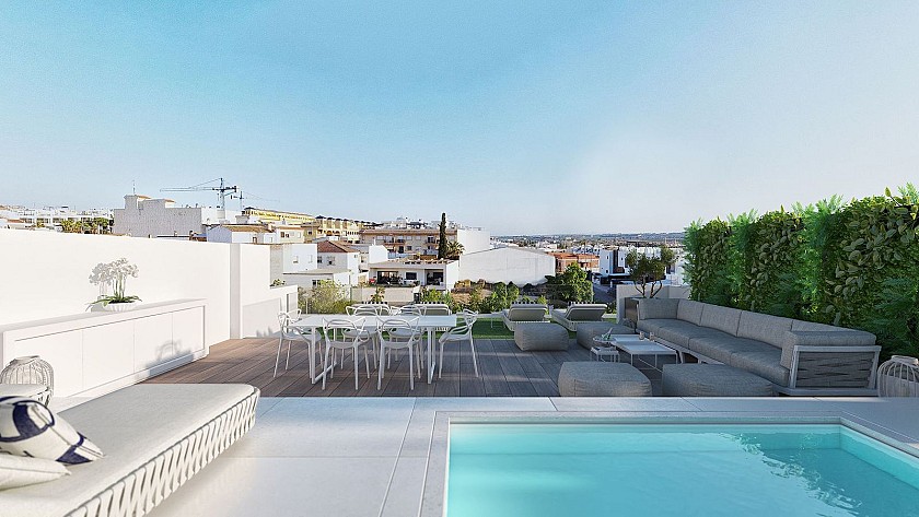 3 chambre Appartements - terrasse sur le toit à Benijòfar in Medvilla Spanje