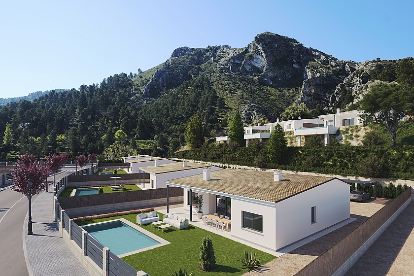 3 chambre Villa à Penaguila in Medvilla Spanje