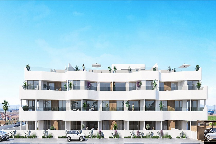 4 chambre Appartements - terrasse sur le toit à Los Alcazares