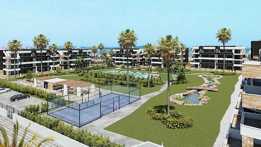 2 chambre Appartement - jardin à Torrevieja in Medvilla Spanje