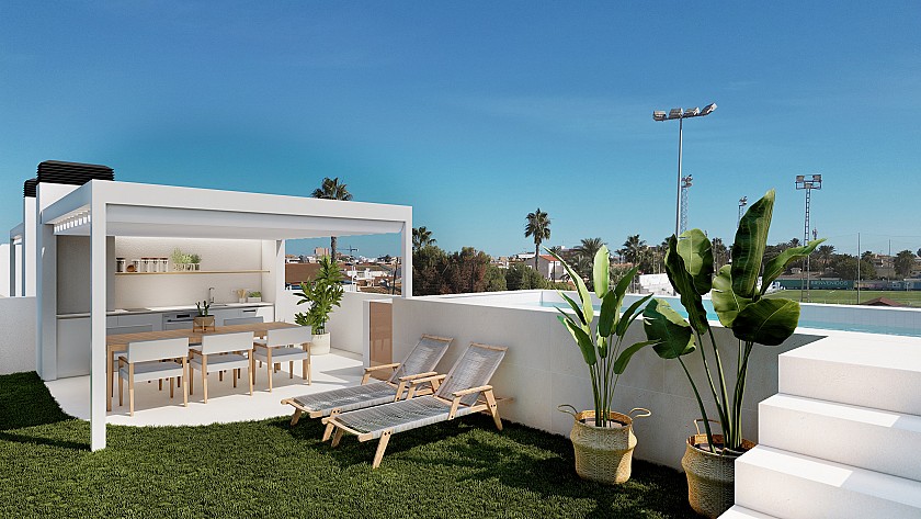 2 chambre Appartements - terrasse sur le toit à San Pedro Del Pinatar