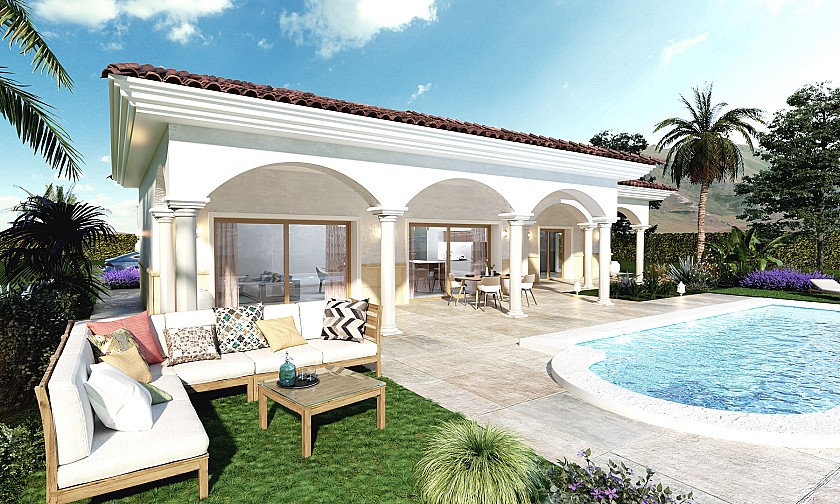 3 chambre Villa à Aspe in Medvilla Spanje