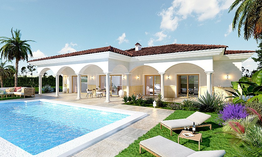 2 chambre Villa à Aspe in Medvilla Spanje