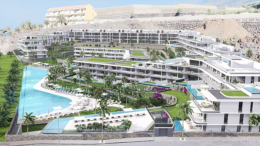 2 chambre Appartement - jardin à Guia De Isora