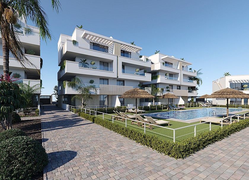 3 chambre Appartement - jardin à Santa Rosalía Resort