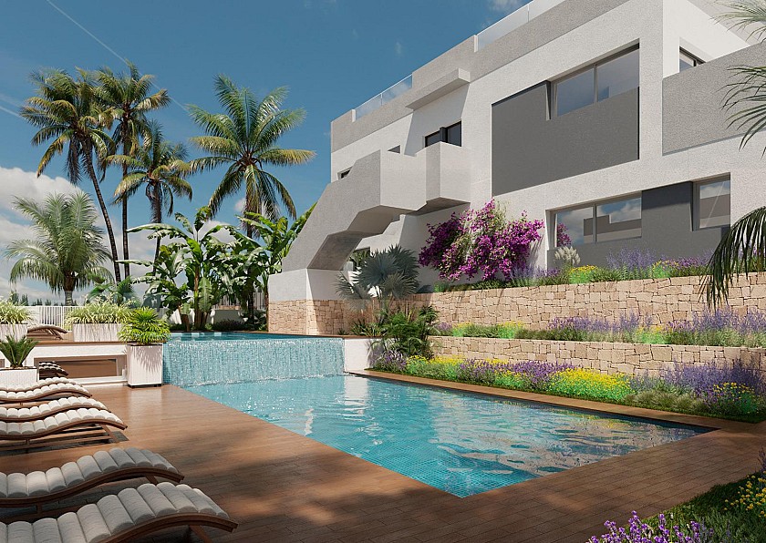 3 chambre Appartement - jardin à Torrevieja in Medvilla Spanje