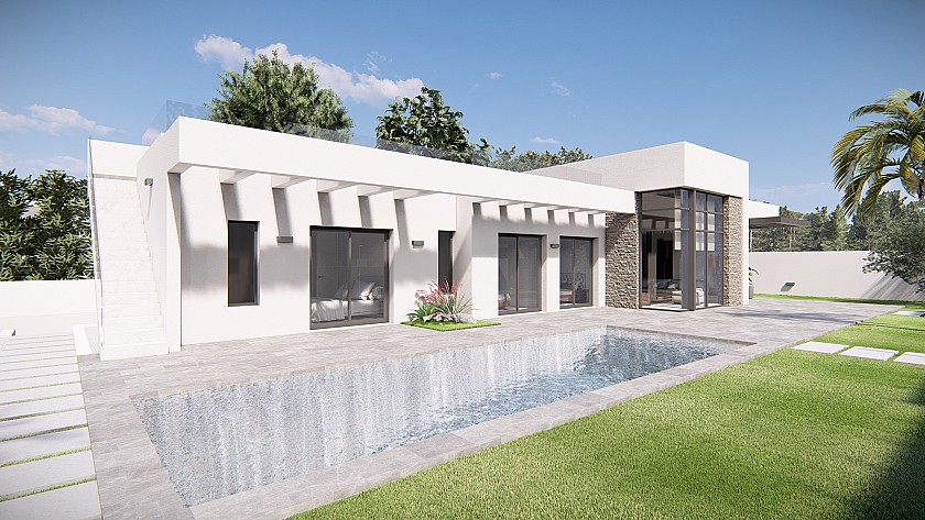3 chambre Villa avec sous-sol à Ciudad Quesada