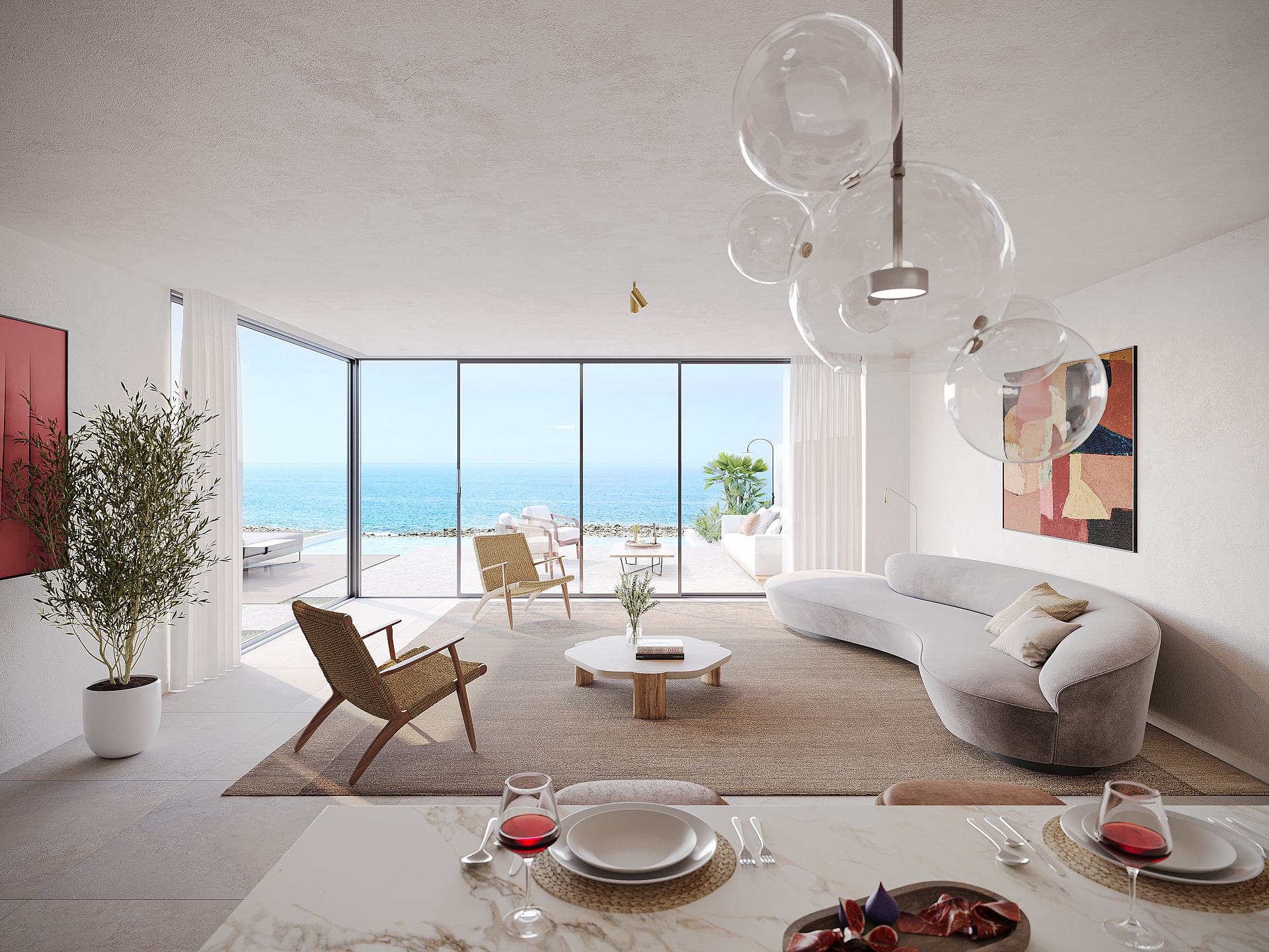 ICONIC - Développement immobilier de luxe avec vue panoramique sur la mer à Adeje in Medvilla Spanje
