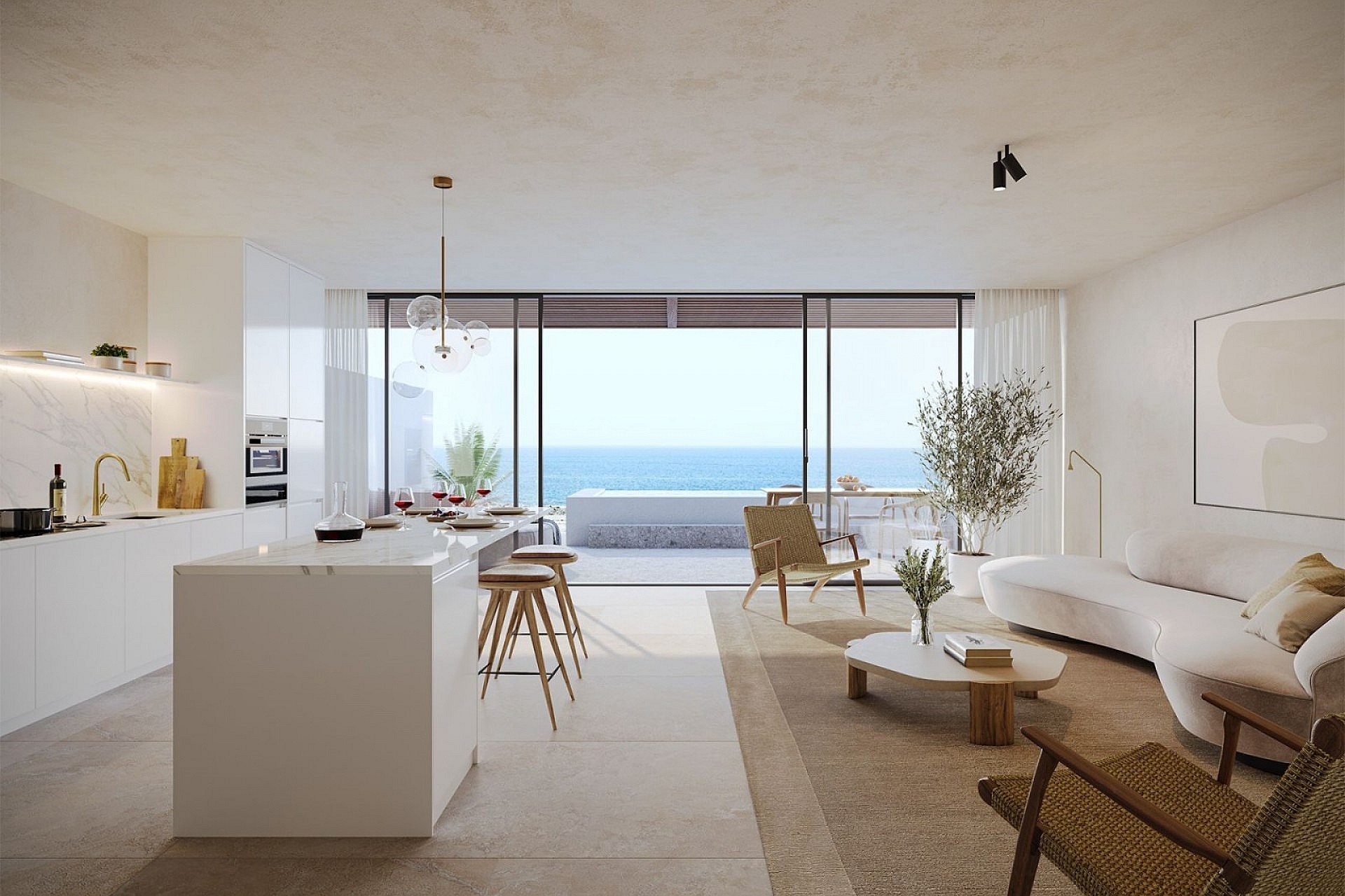 ICONIC - Développement immobilier de luxe avec vue panoramique sur la mer à Adeje in Medvilla Spanje