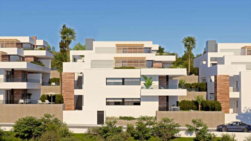 3 chambre Appartement - terrasse à Benitachell - Cumbre del Sol in Medvilla Spanje