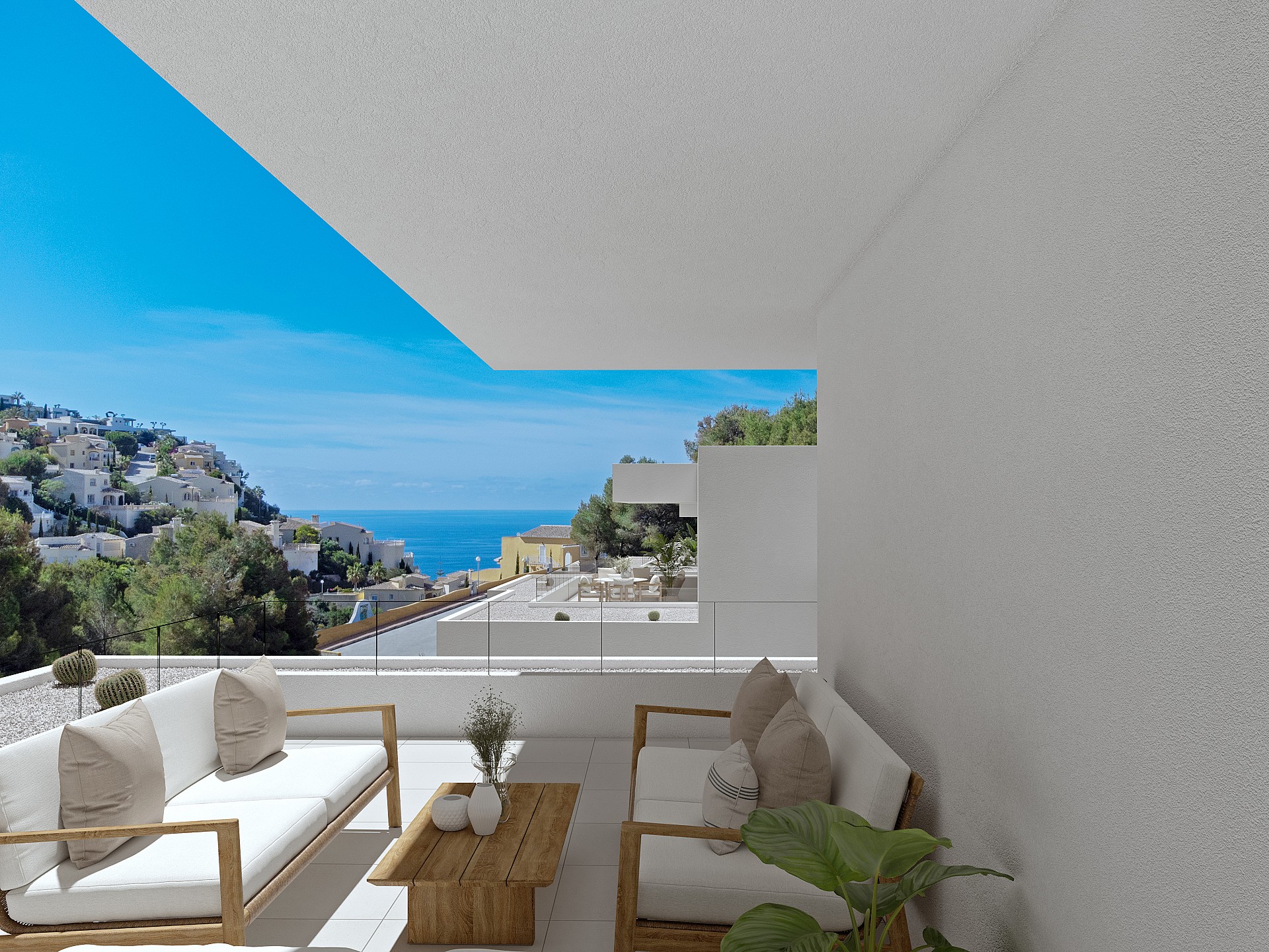 3 chambre Appartements - terrasse sur le toit à Benitachell - Cumbre del Sol in Medvilla Spanje