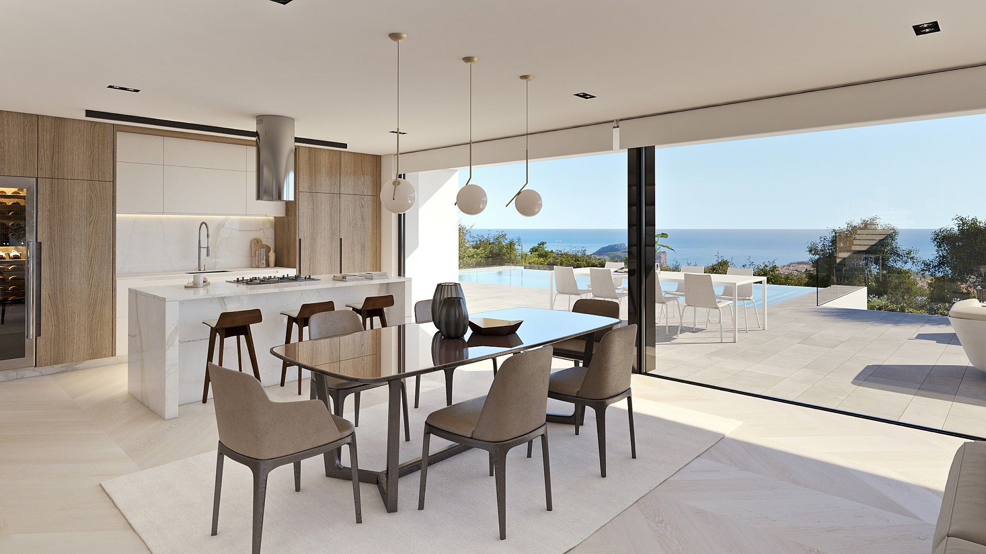 4 chambre Villa à Benitachell - Cumbre del Sol in Medvilla Spanje