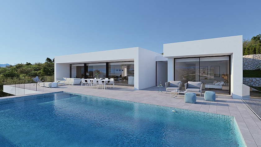 4 chambre Villa à Benitachell - Cumbre del Sol in Medvilla Spanje