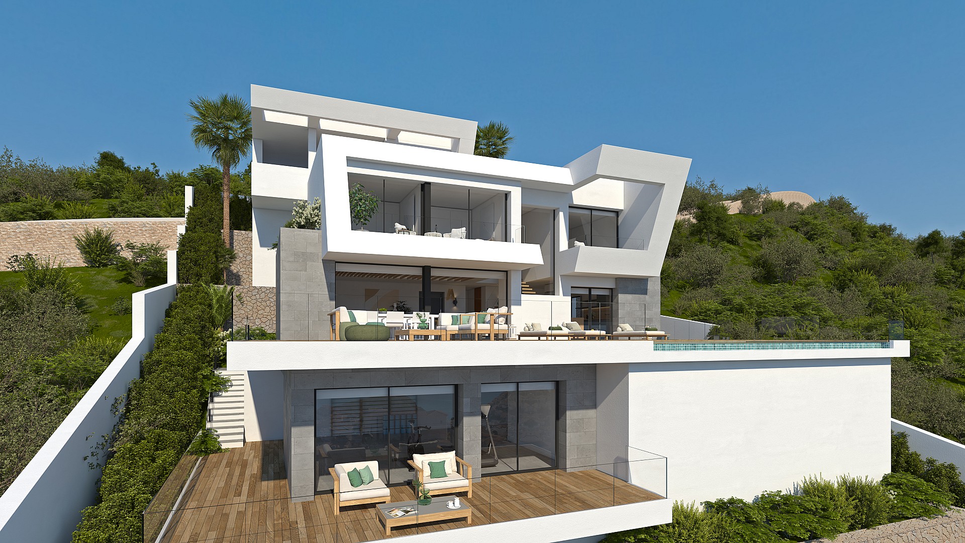 3 chambre Villa à Benitachell - Cumbre del Sol in Medvilla Spanje