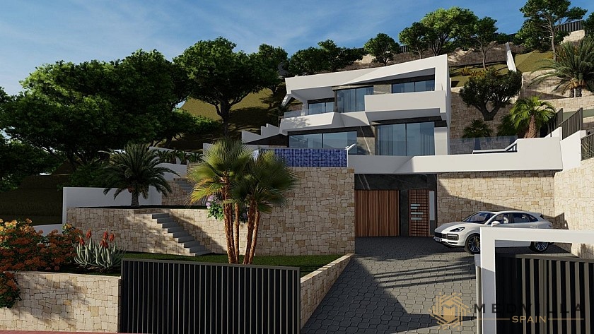 4 chambre Villa à Calpe in Medvilla Spanje
