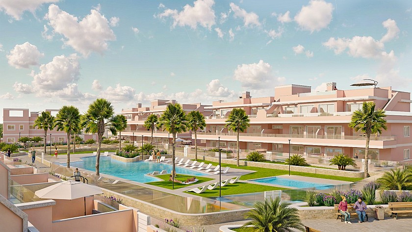 3 chambre Appartement - terrasse à Pilar de la Horadada in Medvilla Spanje