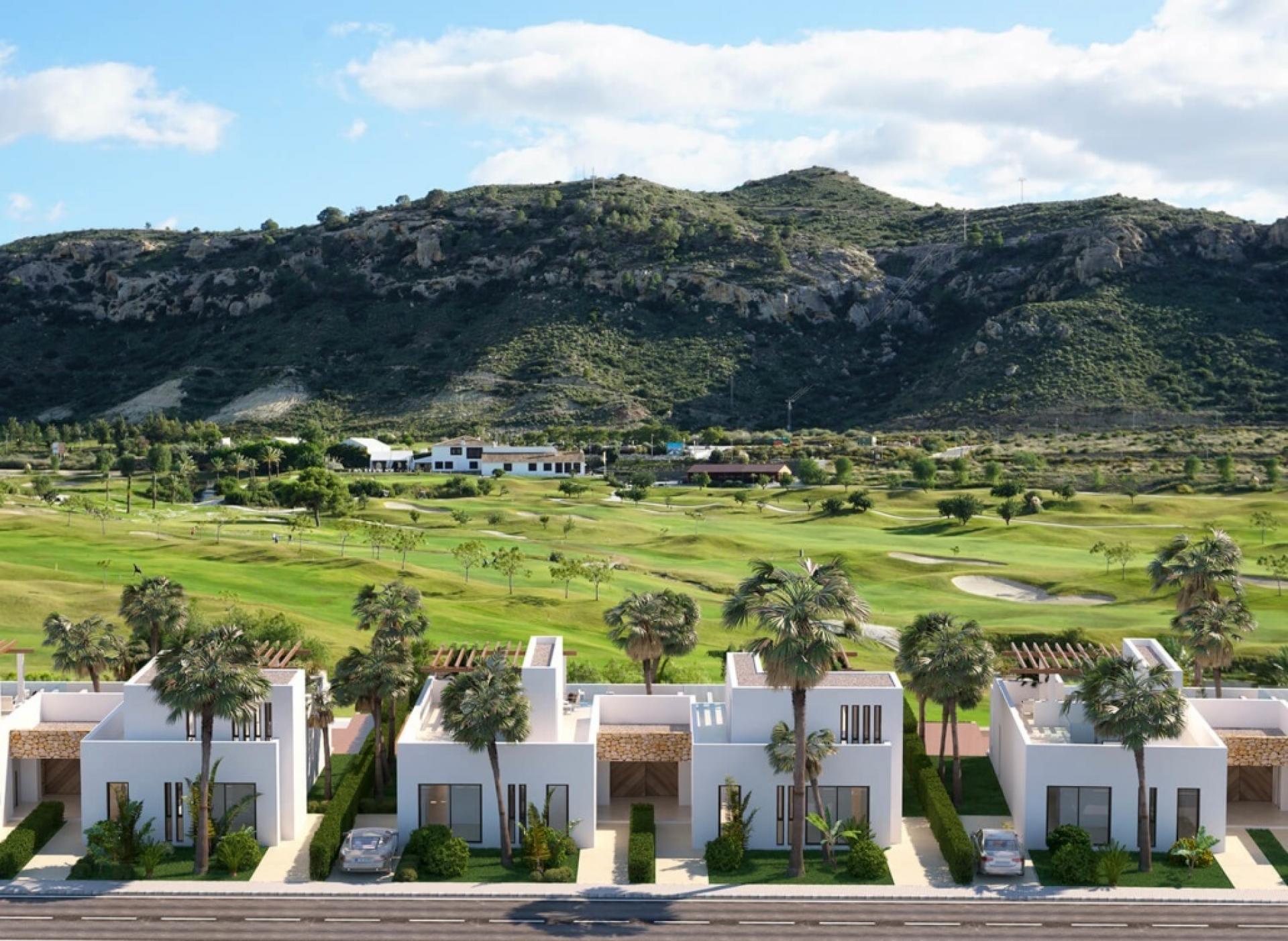 Villa sur le complexe de golf exclusif Font Del Llop, Aspe - Costa Blanca in Medvilla Spanje