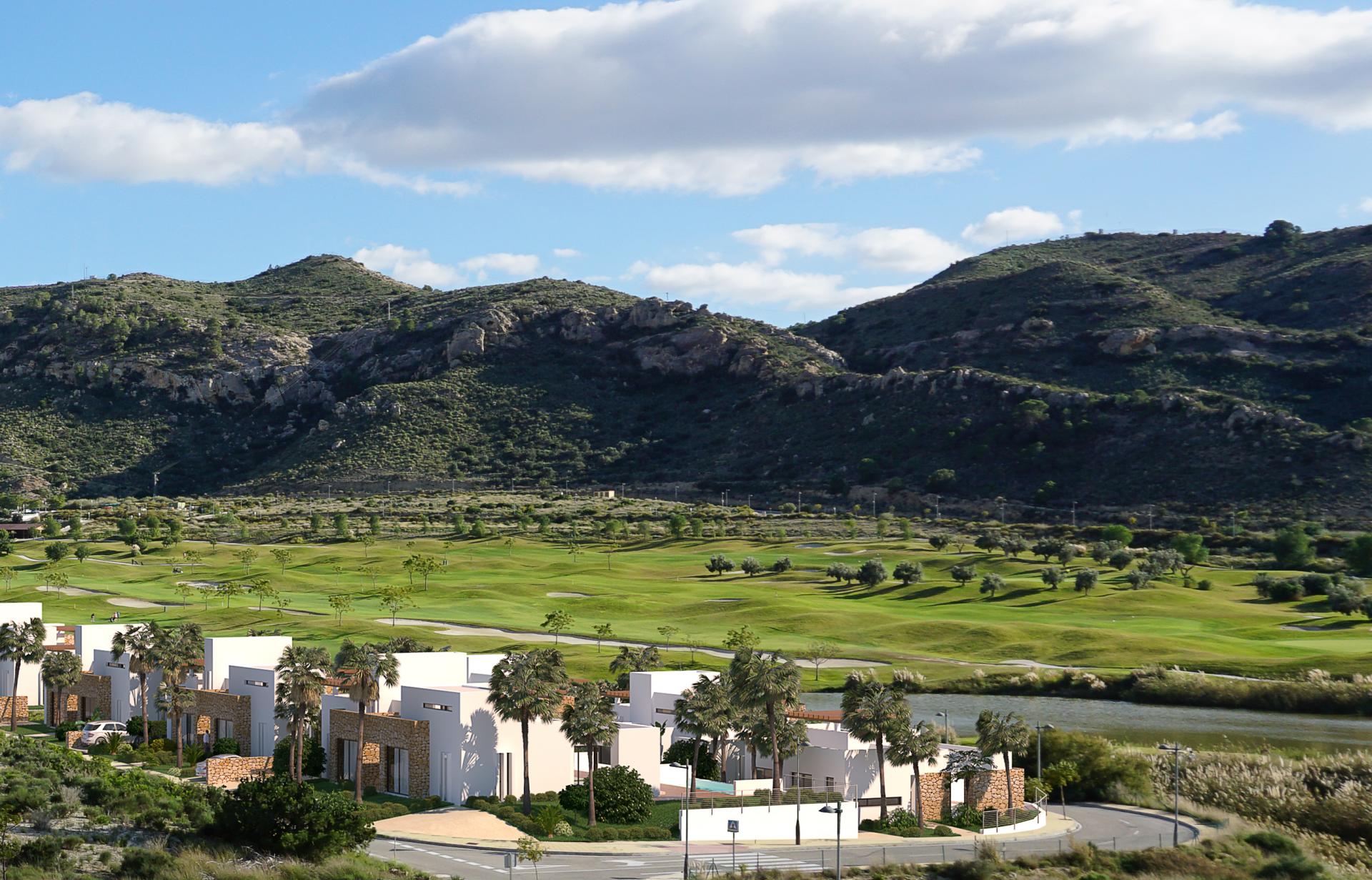 Maisons jumelées sur le golf de Font Del Llop, Aspe - Alicante in Medvilla Spanje