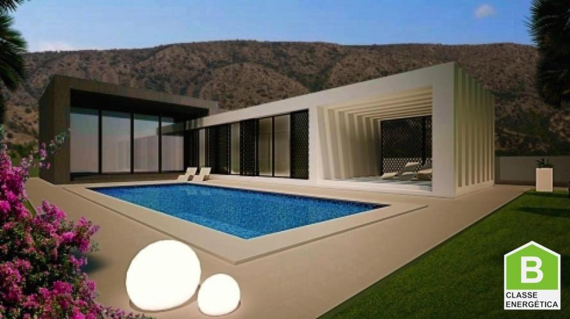 Villa de luxe avec trois chambres et deux salles de bains à Pinoso in Medvilla Spanje