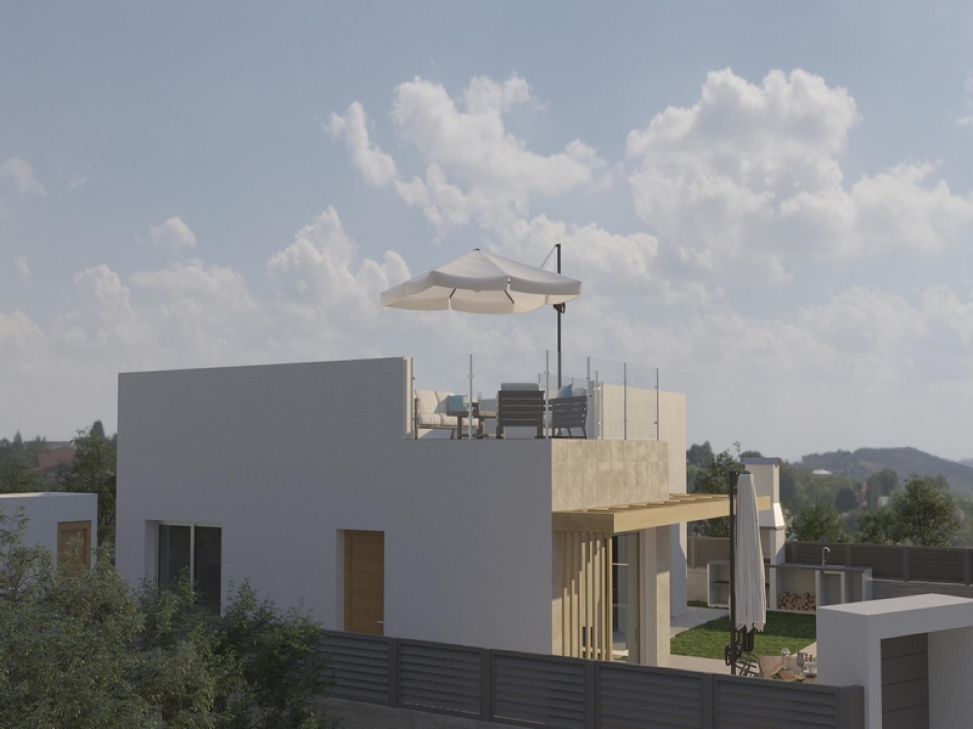Villa nouvellement construite avec vue sur la mer à Polop de la Marina in Medvilla Spanje