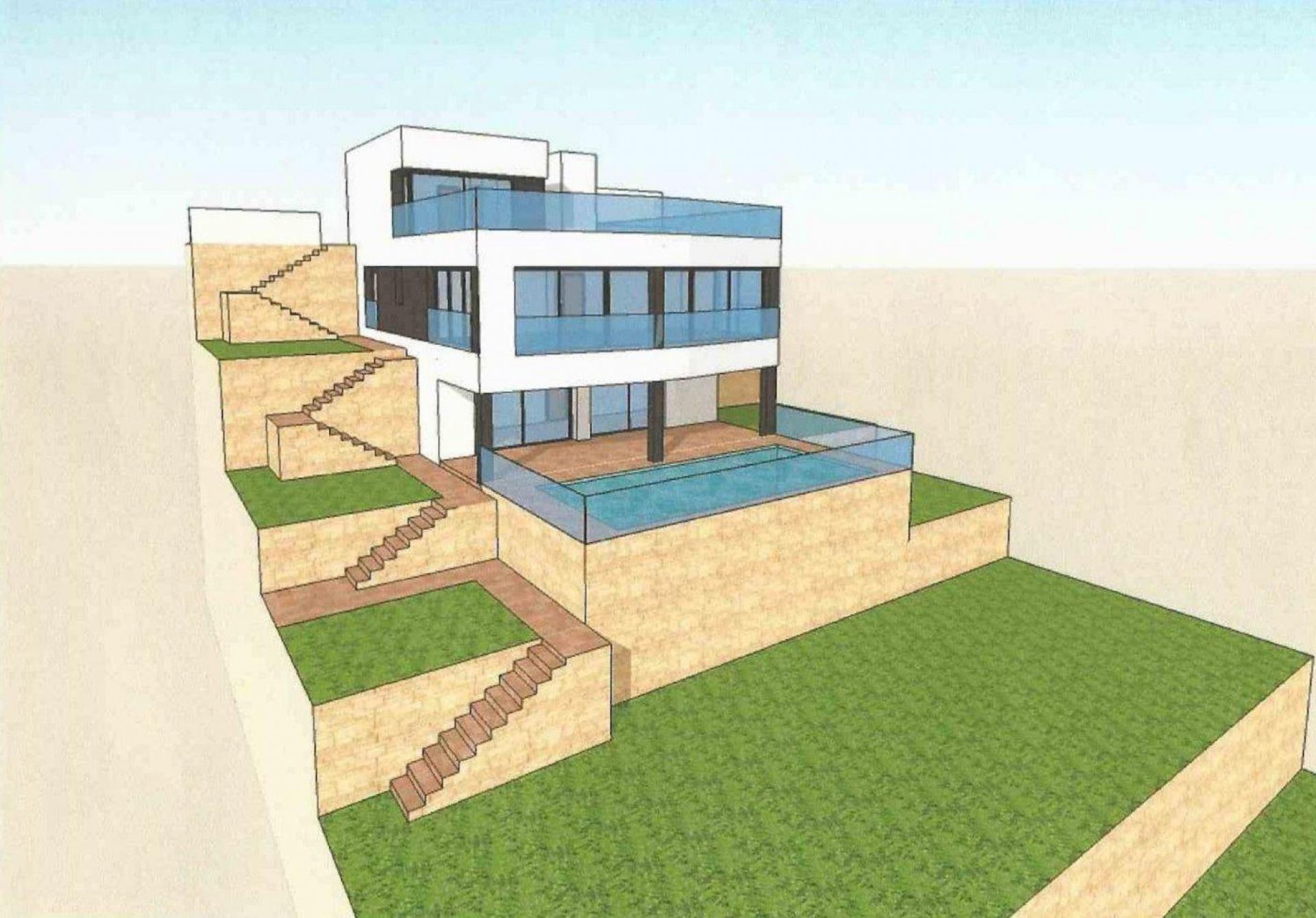 3 chambre Villa à Calpe - Nouvelle construction in Medvilla Spanje