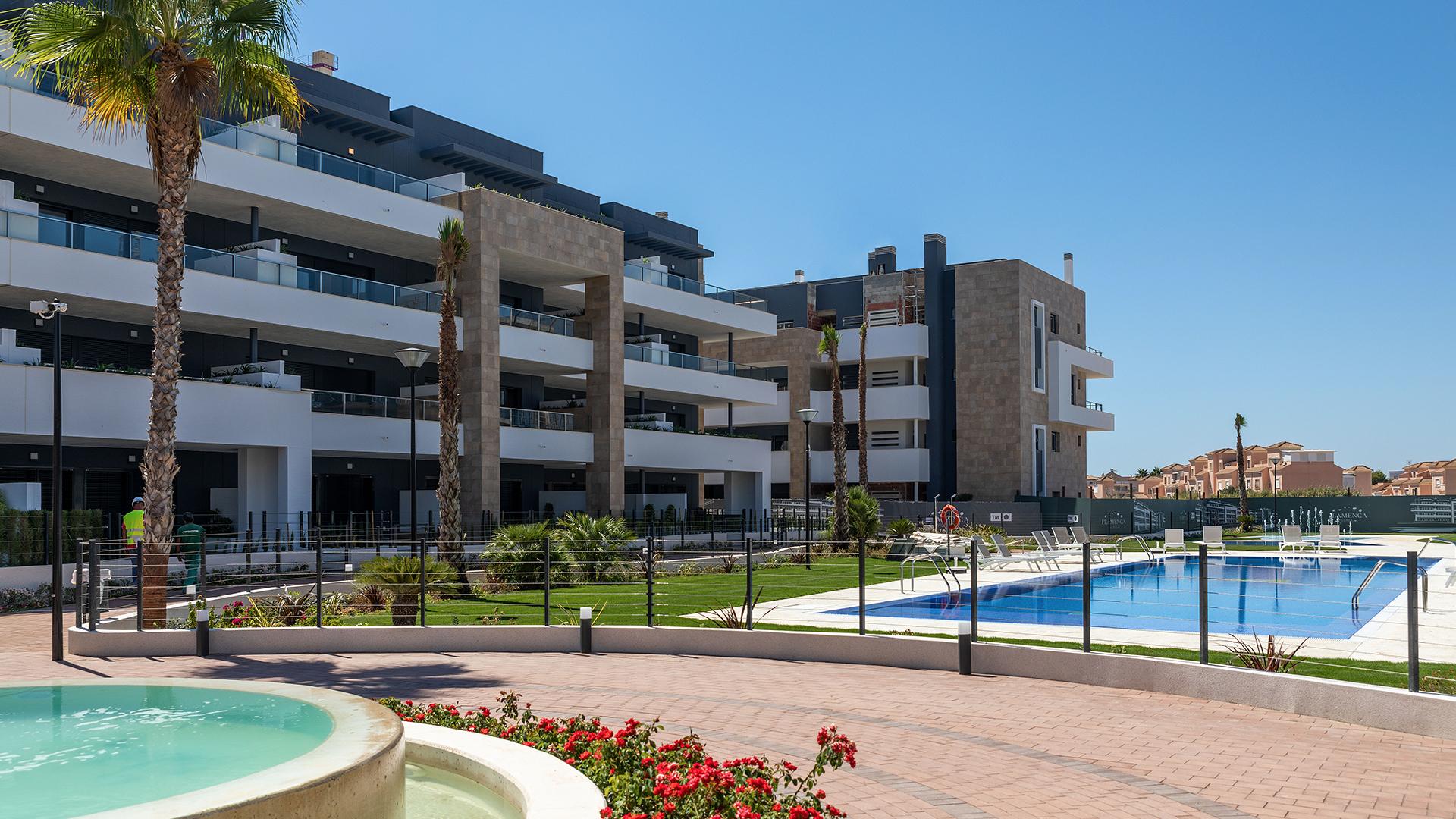 2 chambre Appartement - jardin à Playa Flamenca - Orihuela Costa - Nouvelle construction in Medvilla Spanje
