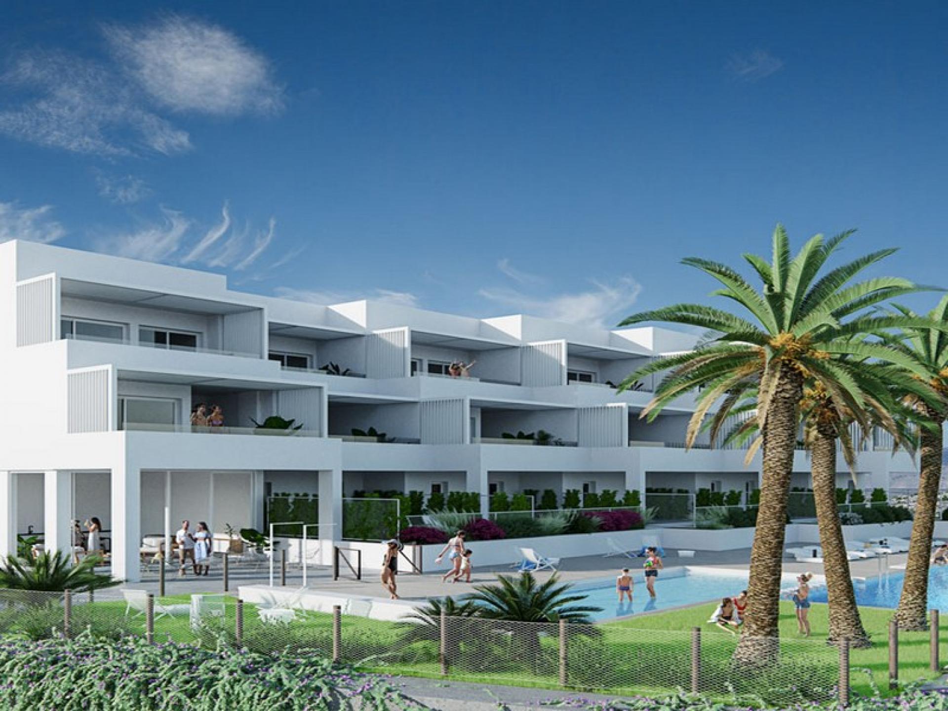 2 chambre Appartements - terrasse sur le toit à Villajoyosa - Nouvelle construction in Medvilla Spanje