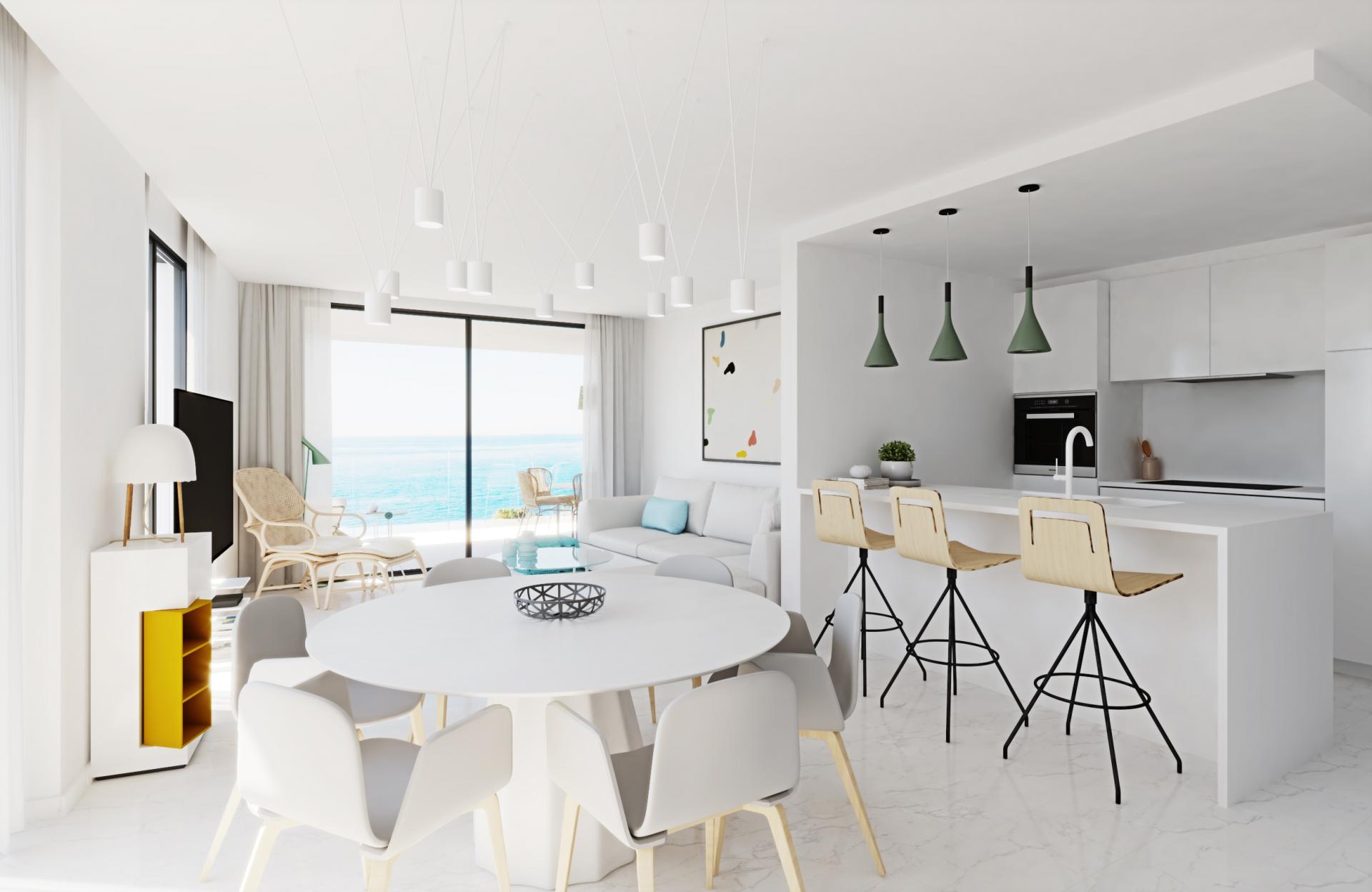 2 chambre Appartement - terrasse à Villajoyosa - Nouvelle construction in Medvilla Spanje
