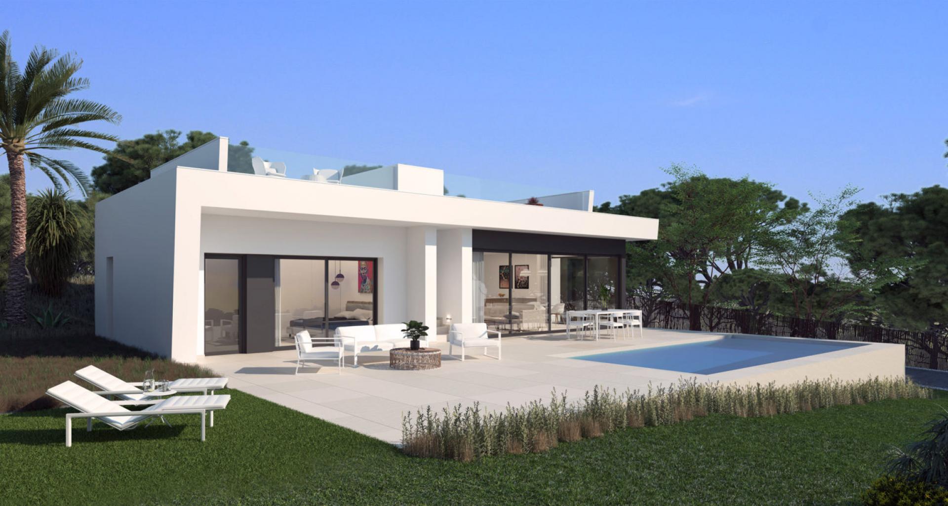 3 chambre Villa à Las Colinas Golf - Nouvelle construction in Medvilla Spanje