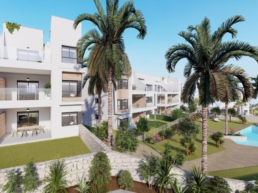 2 Chambre à coucher Appartement - jardin à Pilar de la Horadada in Medvilla Spanje