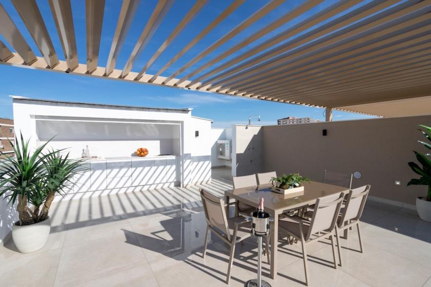 3 chambre Appartements - terrasse sur le toit à San Pedro Del Pinatar in Medvilla Spanje