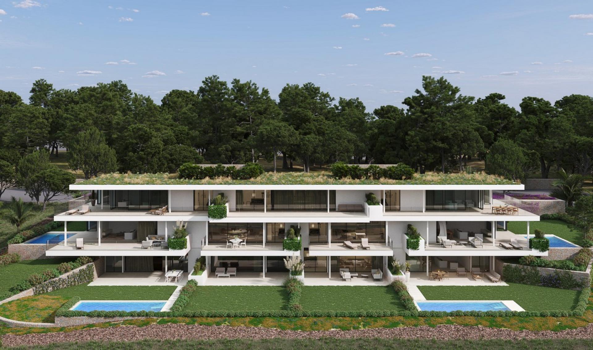 4 chambre Appartements - terrasse sur le toit à Las Colinas Golf - Nouvelle construction in Medvilla Spanje