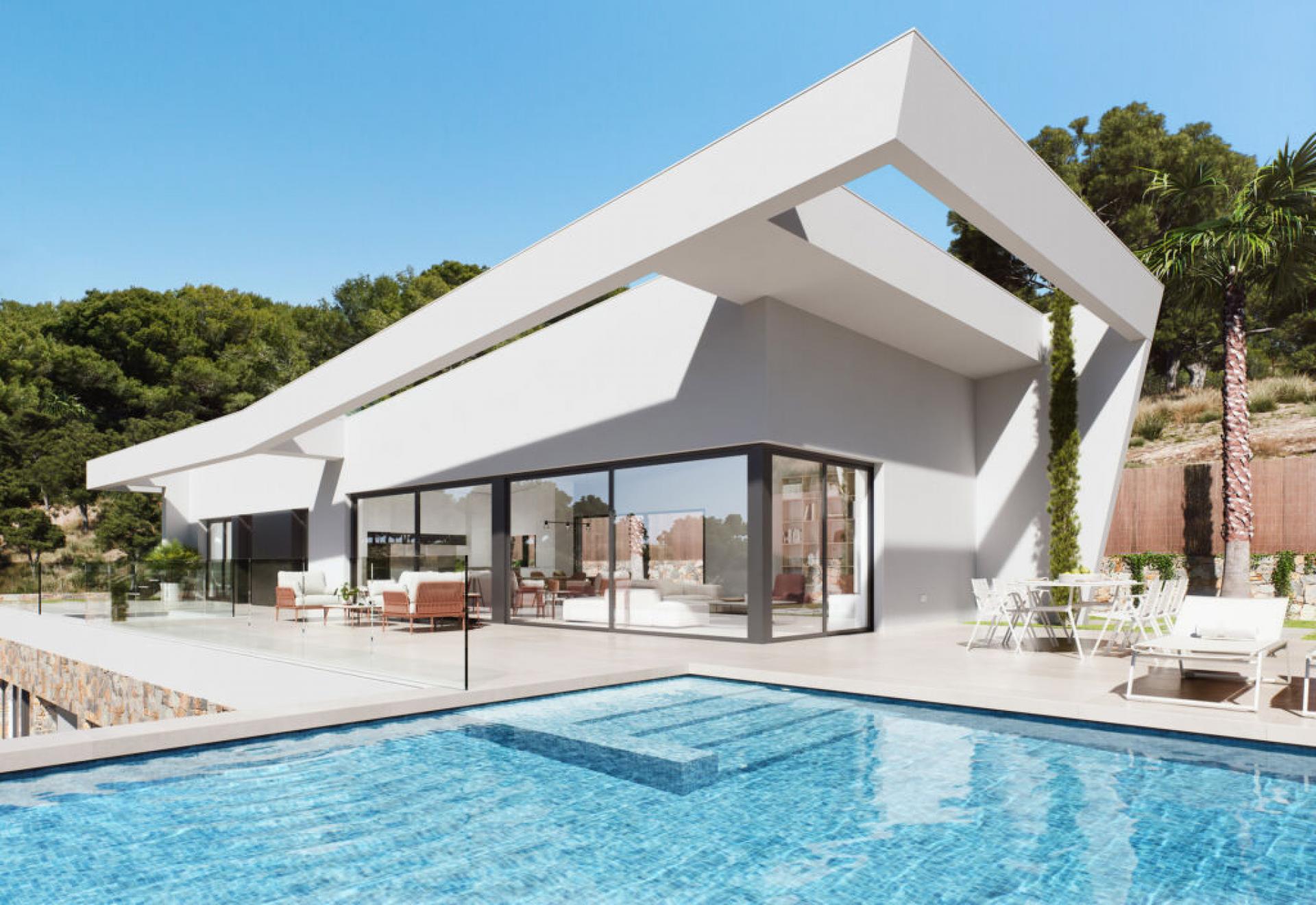 Nouvelle villa moderne et contemporaine au Las Colinas Golf & Country Club in Medvilla Spanje
