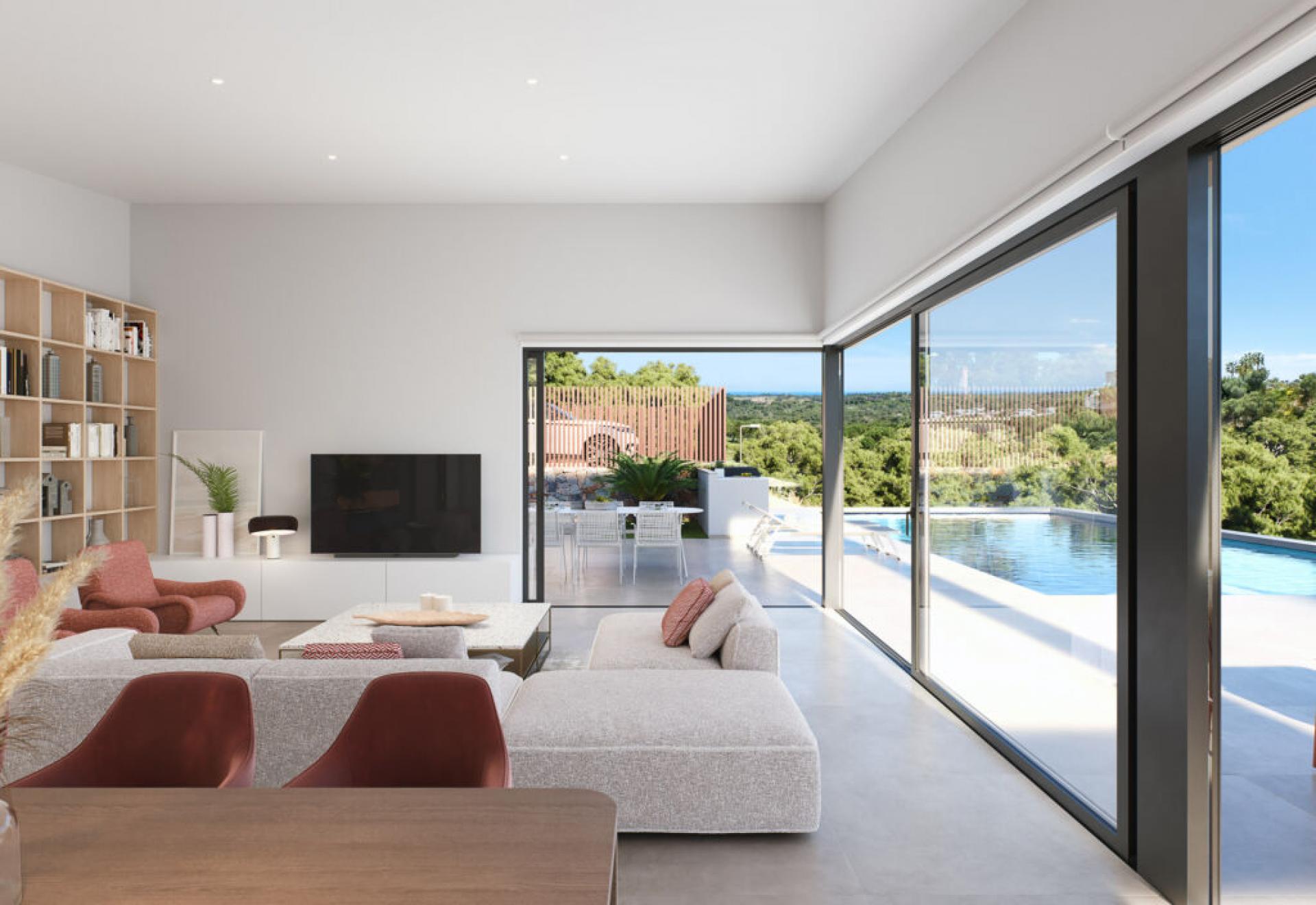 Nouvelle villa moderne et contemporaine au Las Colinas Golf & Country Club in Medvilla Spanje